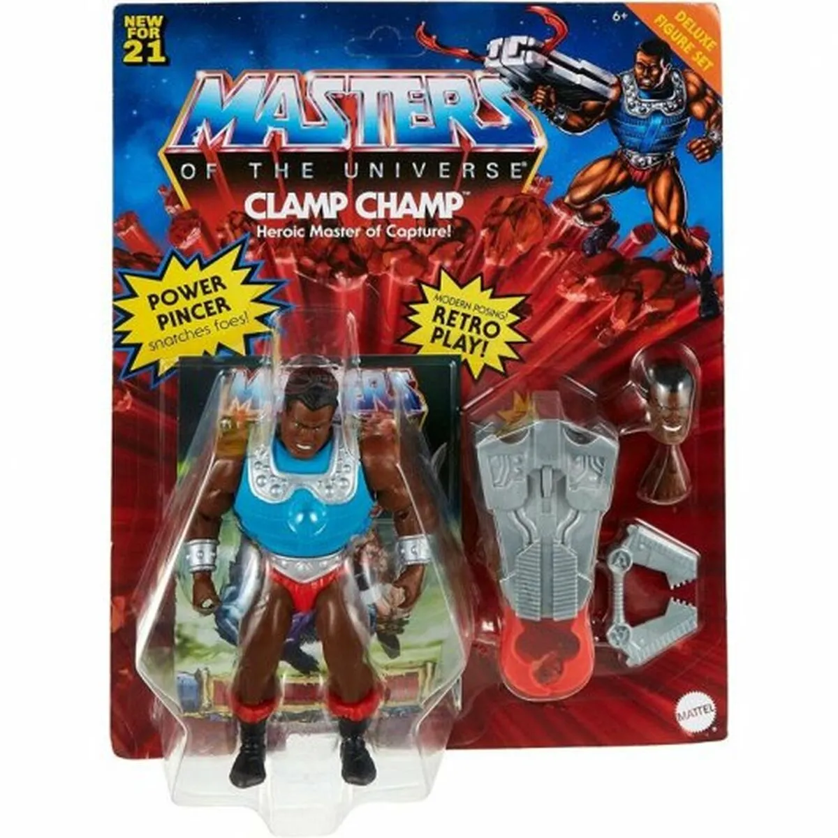 Action Figure Mattel GVL79 Casual clamp champ
