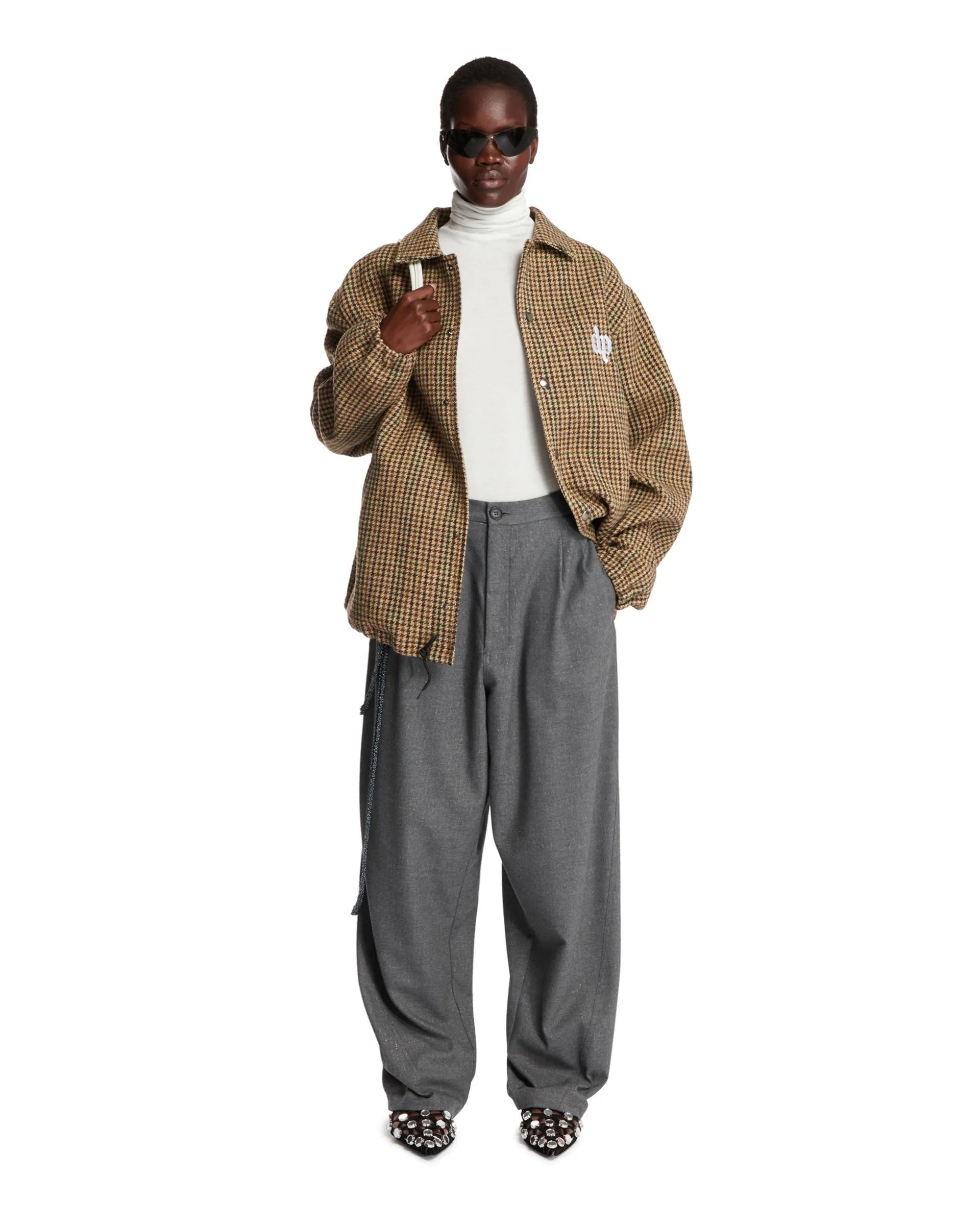 Beige Joe Coach Jacket