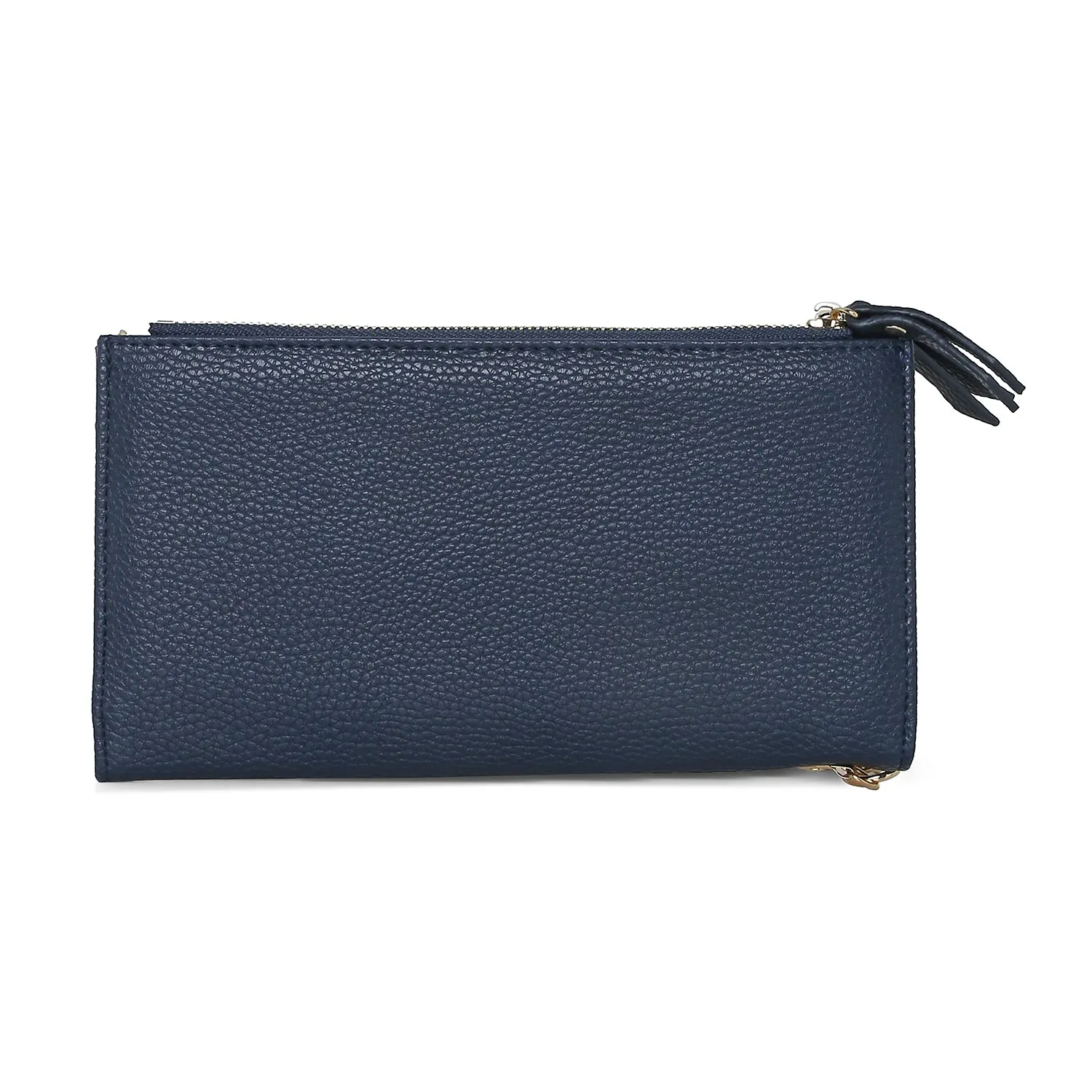 Caprese Mia Zip Wallet Large Blue