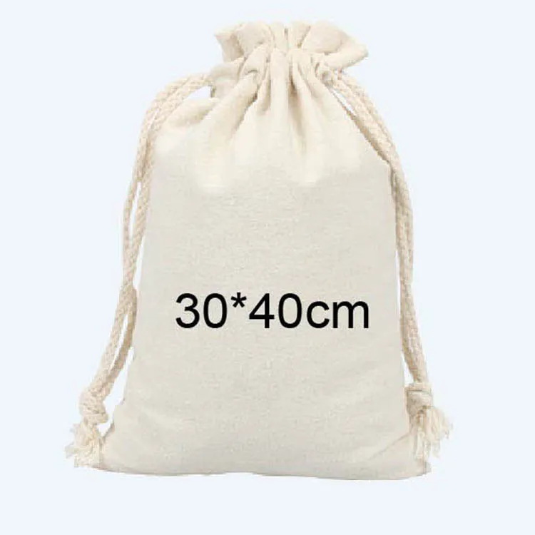 cash drawstring rice bag customized