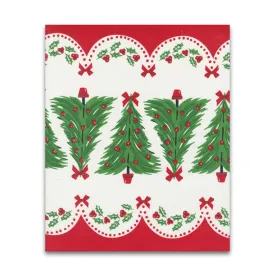 Classic Retro Holiday -  Oh Christmas Tree - 16" Toweling - 920 306 - Half Yard