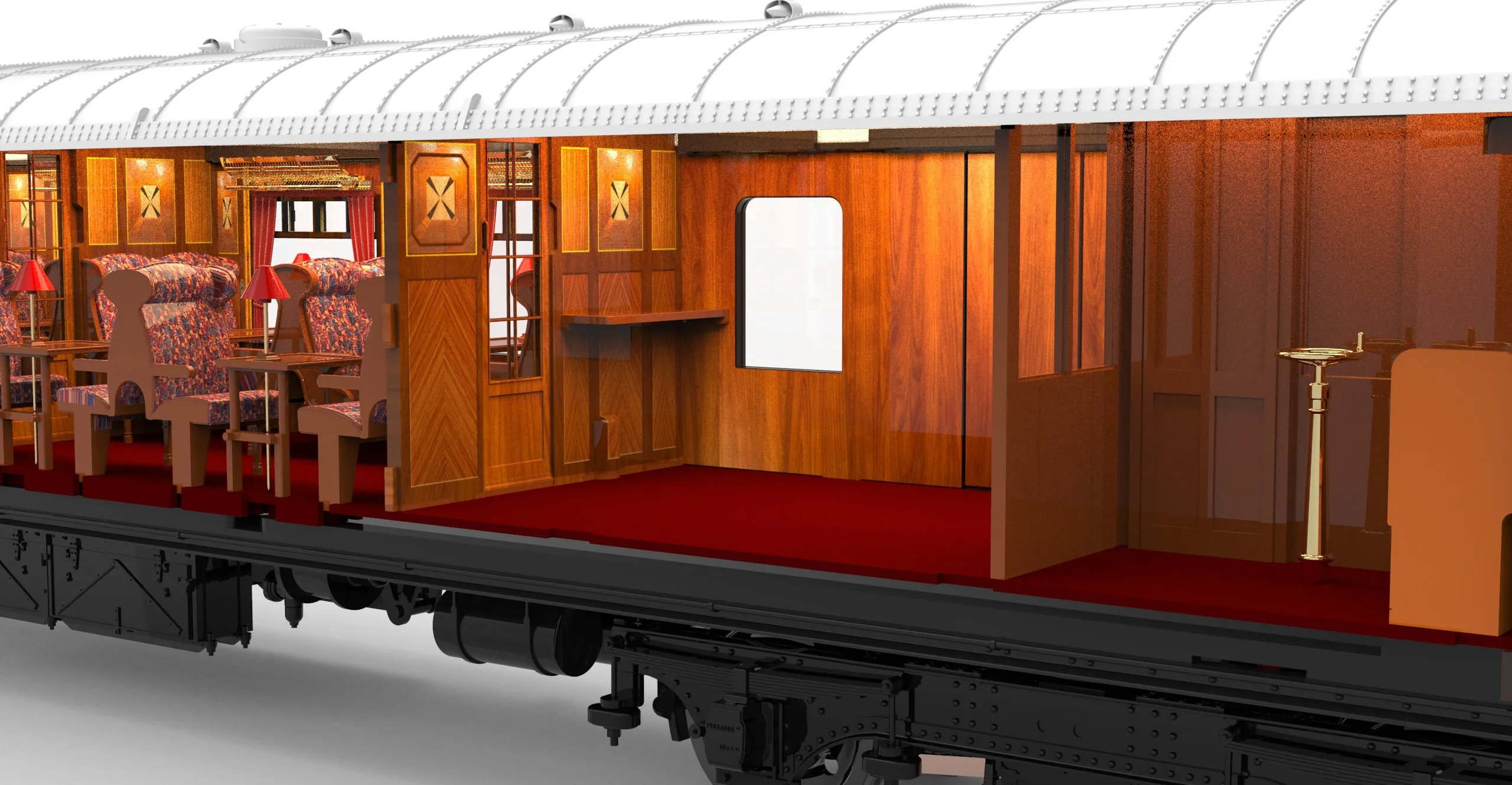 Darstaed D25-02E Finescale O Gauge All Steel Type K Pullman Kitchen 3rd Coach '81' (Pre-order)