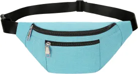 Fanny Pack for Men & Women, Fashion Waterproof Waist Packs with Adjustable Belt, Casual Bag Bum Bags for Travel Sports Running.