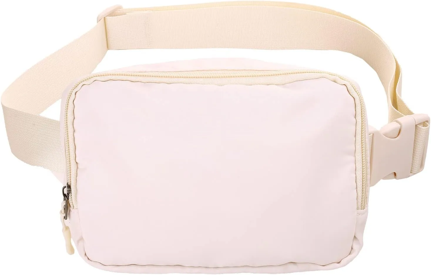 Fanny Pack with Adjustable Strap for Women Men Mini Belt Bag for Outdoor Hiking Running Travelling Hiking multi-function Bags (Beige)