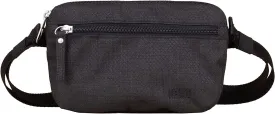 Haiku Hopper | Waist, Hip, Fanny Pack, Belt Bag Purse | with adjustable belt Clip | Black in Bloom