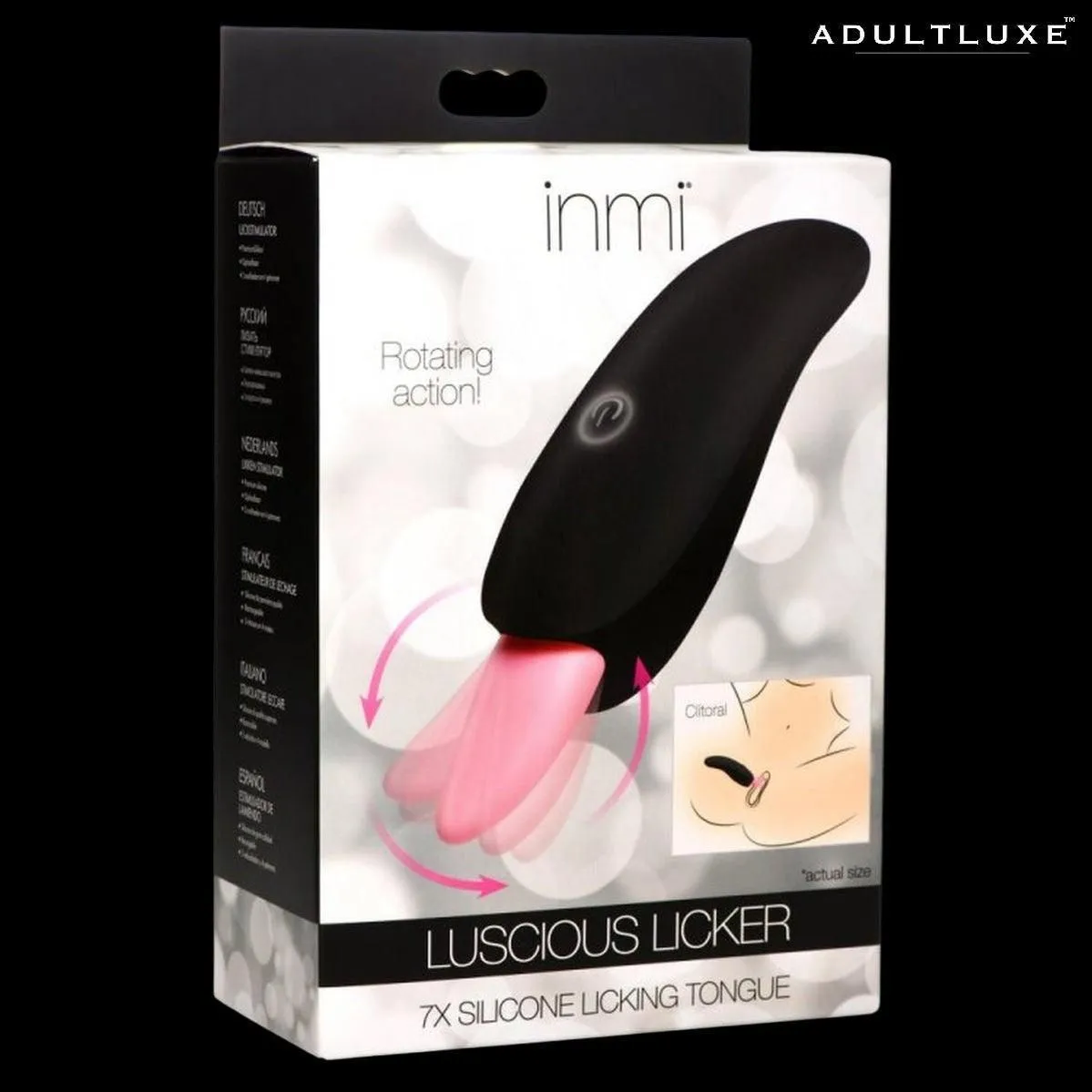 Inmi Luscious Licker Silicone Rotating Licking Tongue
