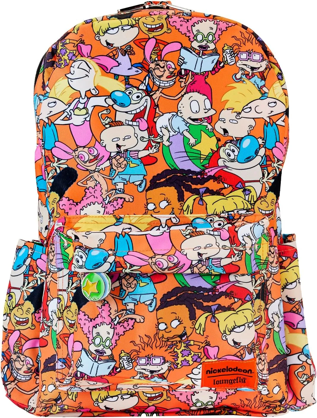 Loungefly Nickelodeon Retro Nylon Backpack