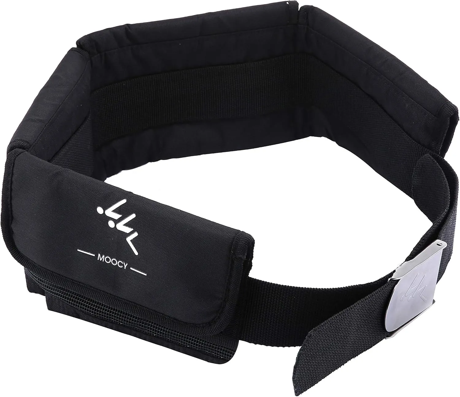 MOOCY Scuba Weight Belt, 4 Pocket Freediving Dive Diving Accessories - fit for Waist 32" to 52"