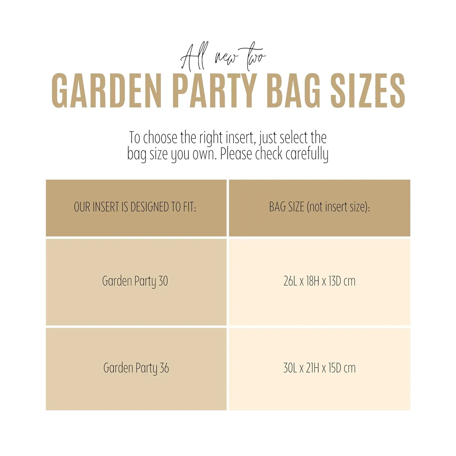 Purse Organizer for Garden Party 30 Insert, Fits Garden Party 36 Insert, Garden Party Tote Bag Organizer, Handmade 2mm Premium Felt Snug Sturdy Gold Zipper (For Garden Party 30, Bubblegum)