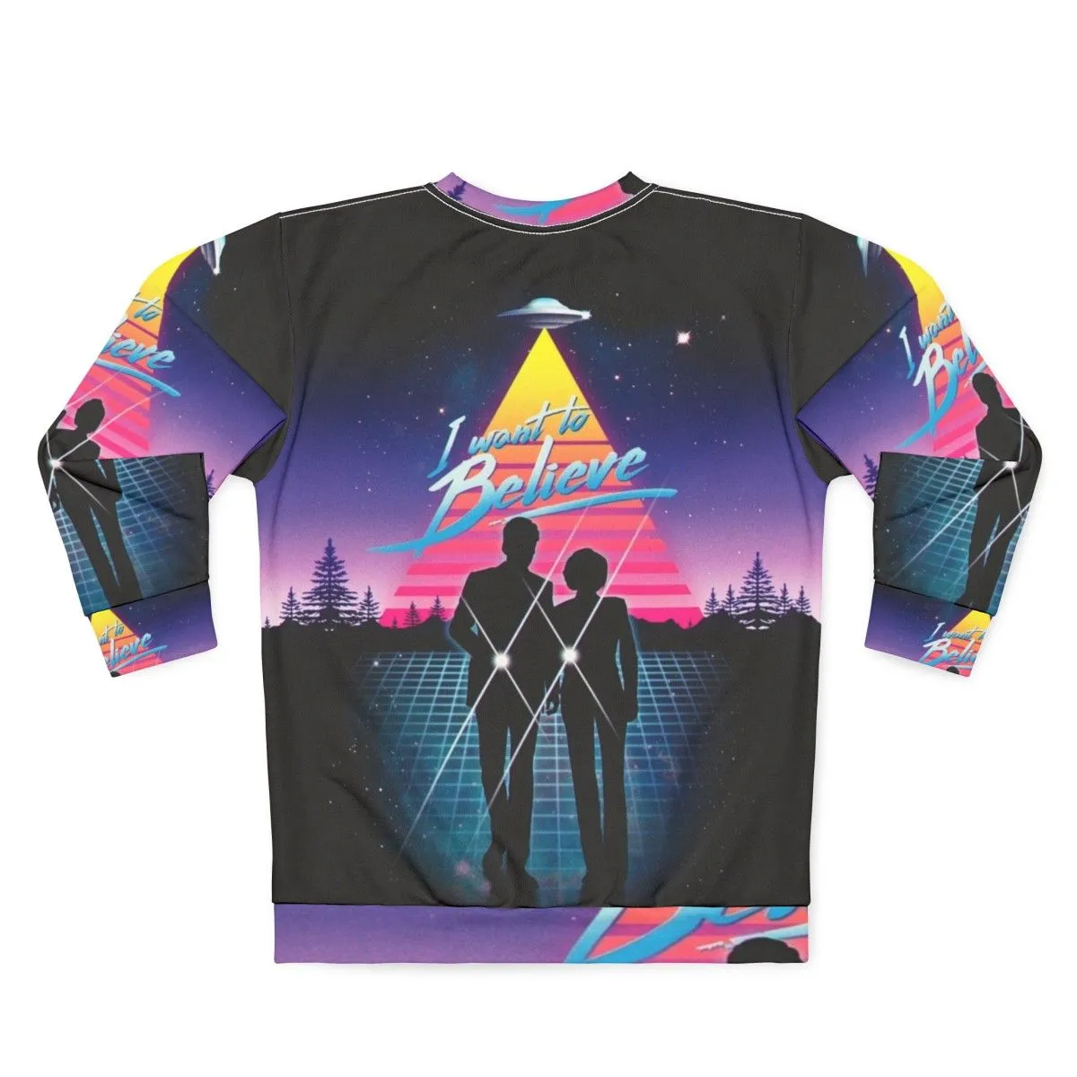 "I Want To Believe" Retro X-Files Sweatshirt