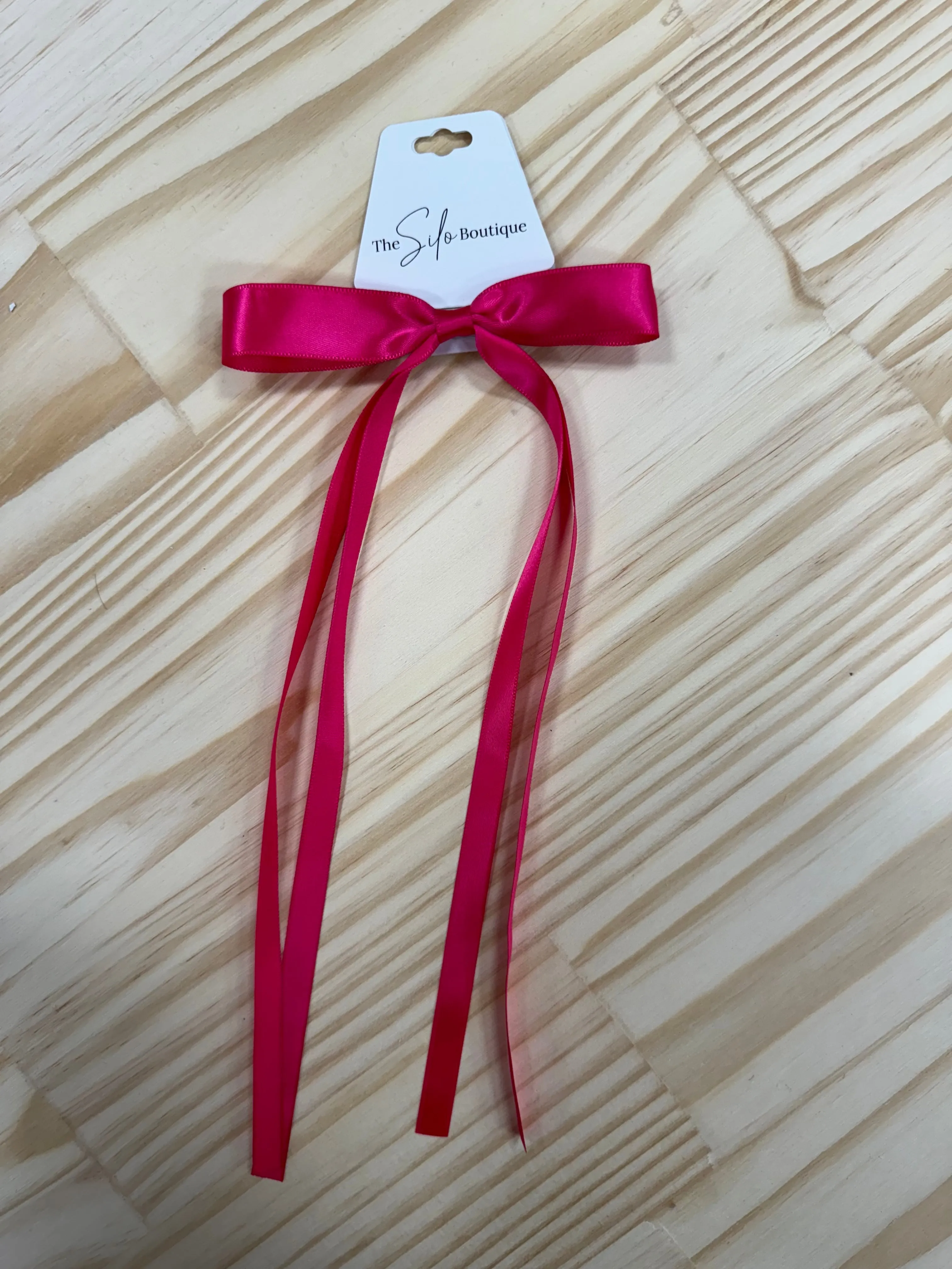 Satin Hair Bow