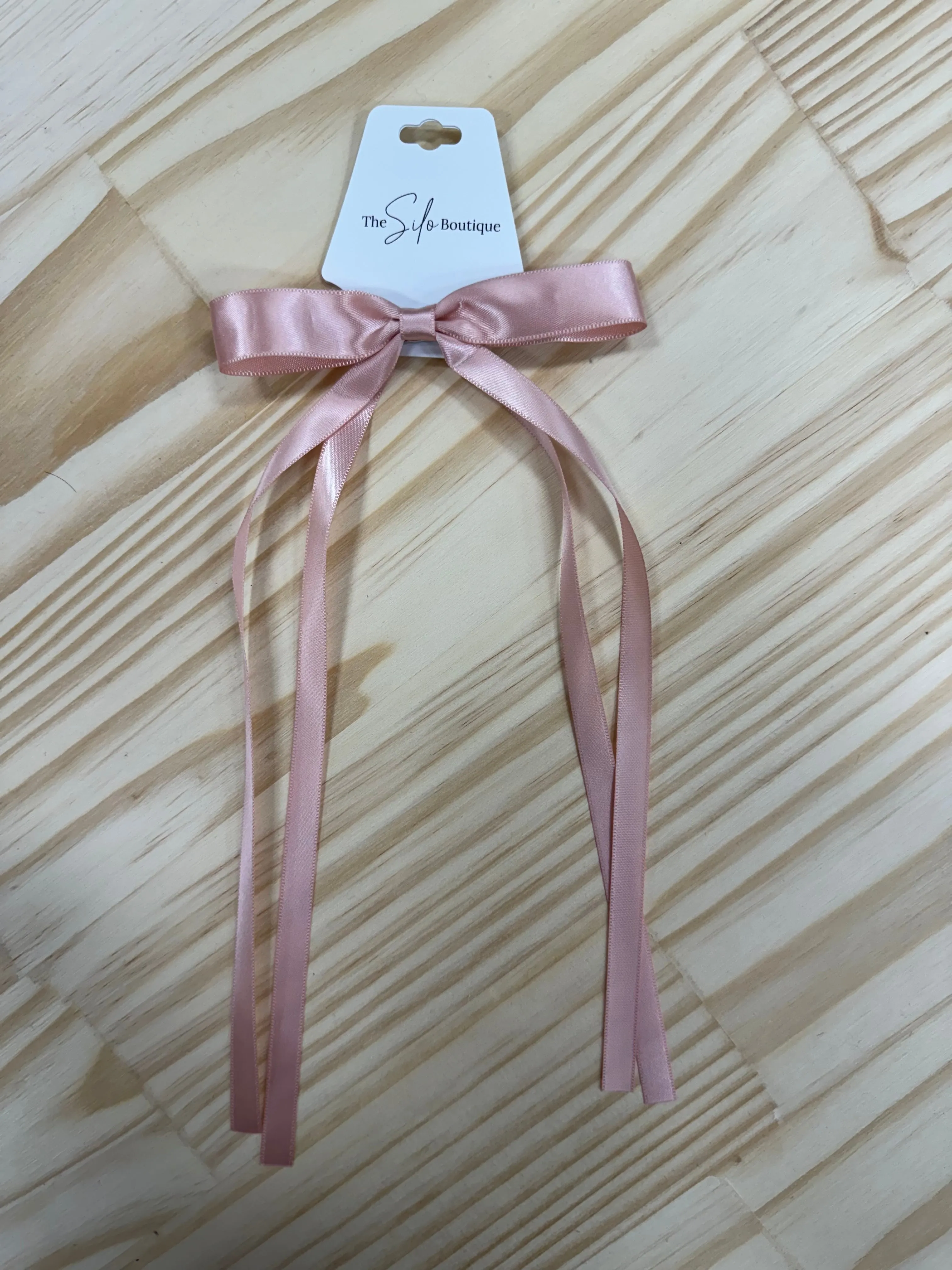 Satin Hair Bow