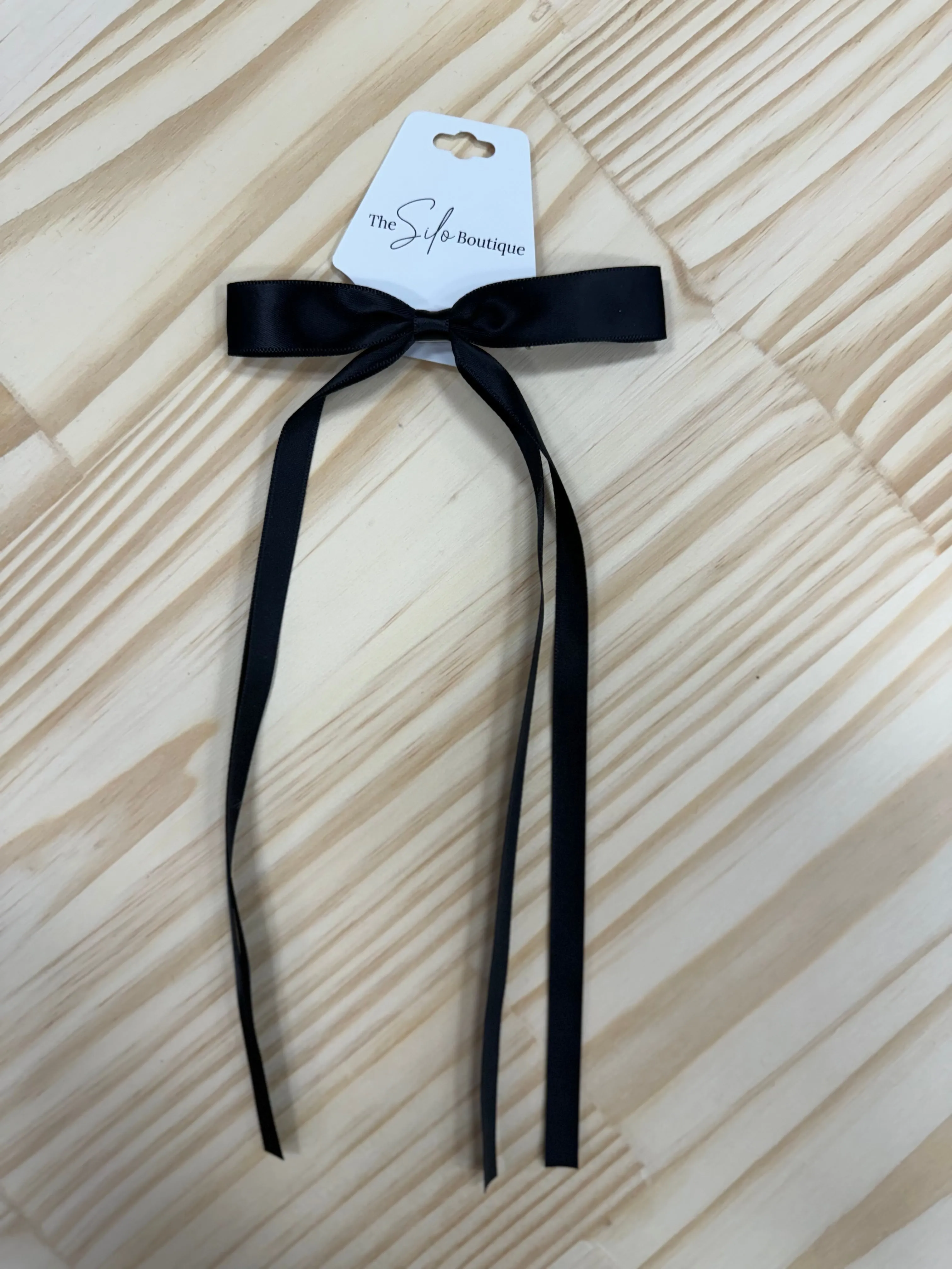 Satin Hair Bow