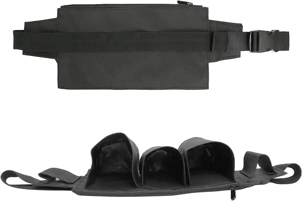 Tool Pouch, Waist Tools Bag Belt, Bottle Holster, Heavy Duty Working Tool Apron for Janitorial, Custodial, Housekeeping, Cleaning