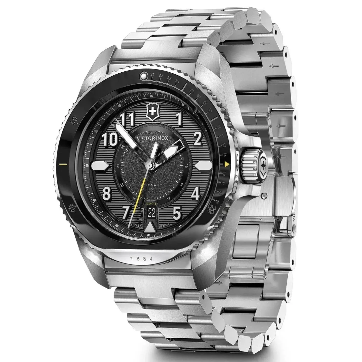 Victorinox Journey 1884 Automatic Men's Silver Watch 241981