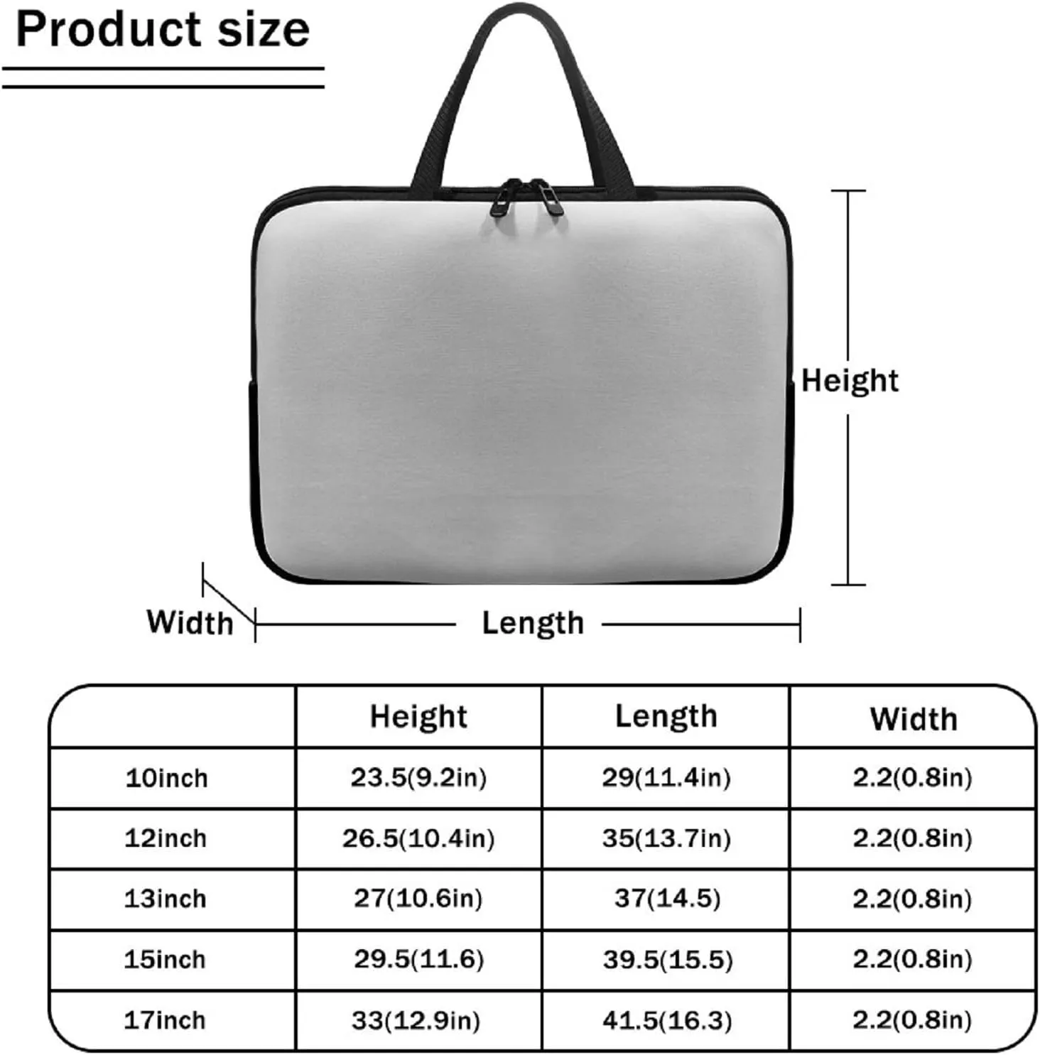 Yzaoxia Laptop Bag for Women Laptop Case Netbook Computer Tablet PC Handle Case Slim Computer Bag Briefcase